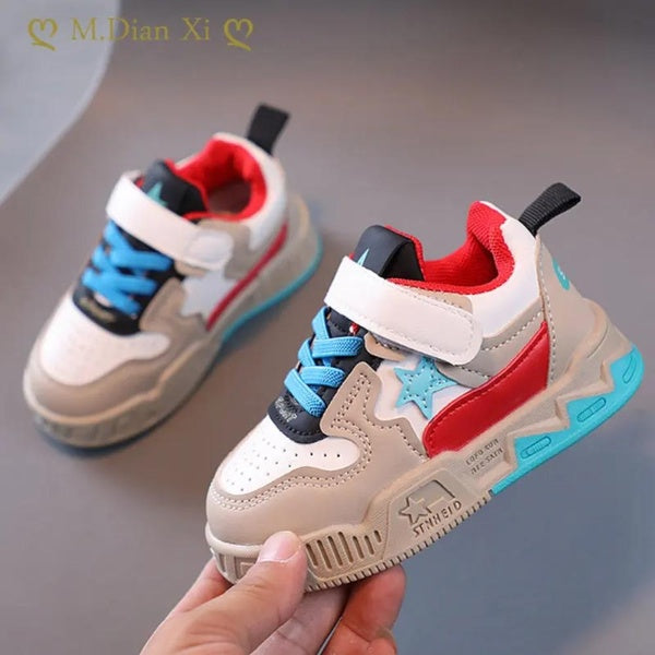 Children Sports Shoes Infant Soft-soled Toddler Shoes Fall Girls Baby Breathable Net Sneakers Fashion Kids Shoes for Boys