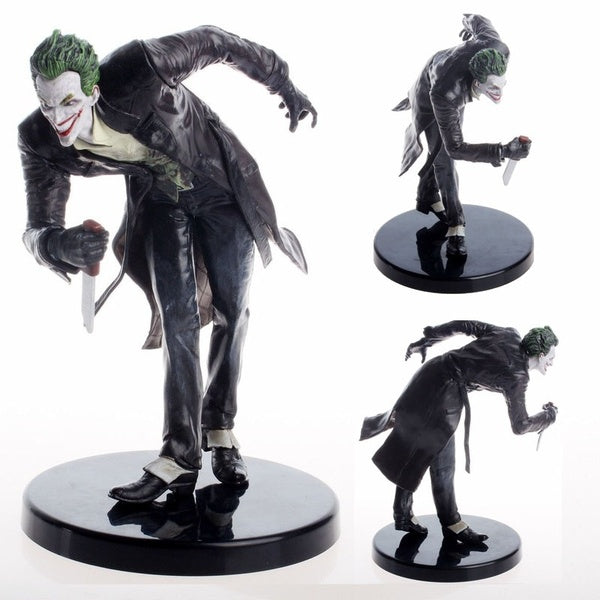 The Joker Arkham City Fancy Dress Statue Action Figure Collectible Modle Toy Gifts