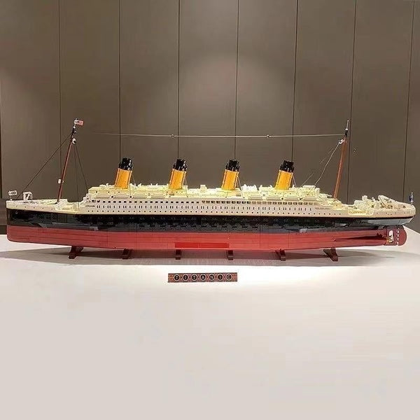 New Cruise Ships 9090pcs Model Building Block Brick Educational Assembly Toy Children Boy Gift