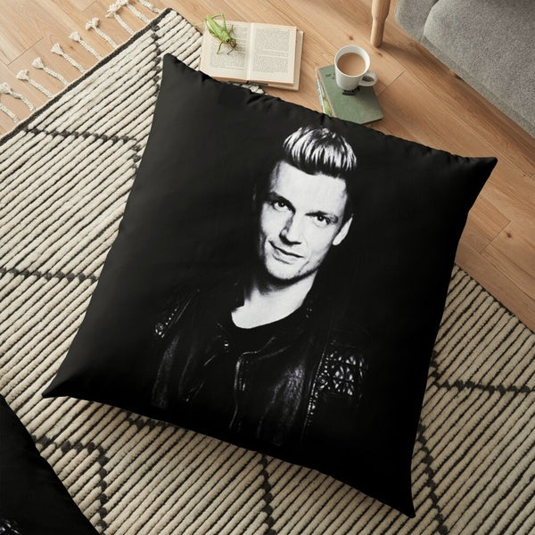 Models Black & White Nick Carter Bsb Personil Backstreet Boys Printed Pillow Case Sofa Car Soft Cushion Cover Case Home Decor Accessories