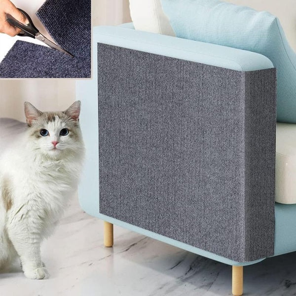 Trimmable Self-Adhesive Carpet Mat Pad Replacement for Cat Tree Shelf Shelves,Cat Wall Furniture Steps, Cat Carpet Scratching Post Scratcher Couch Pr