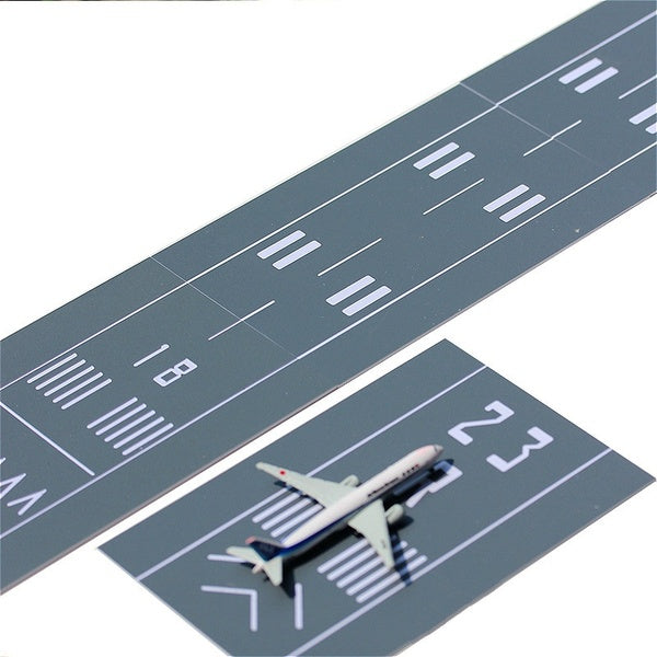 Simulation Passenger Plane Aircraft Model Runway Platform Boeing Airbus Flight Landing Apron Background Sand Table Accessories Decoration Matron Inn