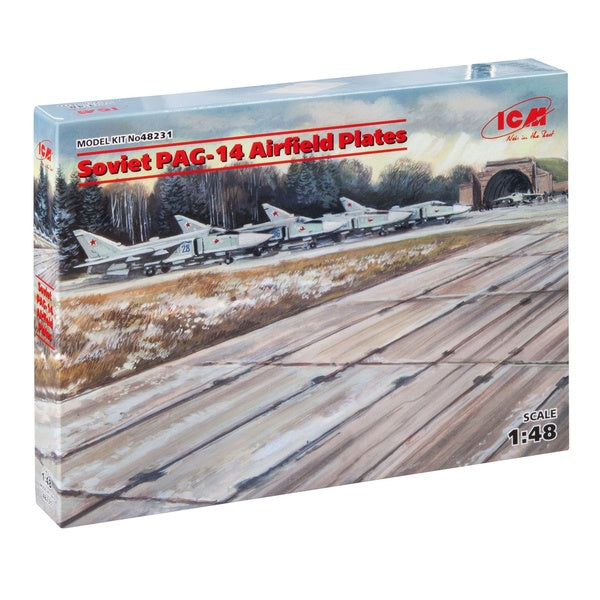 Scale 1-48 Plastic model kit - Soviet PAG-14 airfield plates ICM 48231 - Scale model kits - Hobby modeling - Scale miniature - Miniature model kits -