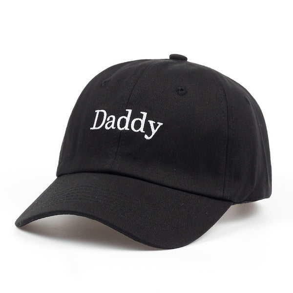 Nouveau mode papa broderie papa chapeau 100% coton réglable hommes femmes été casquette de Baseball non construit