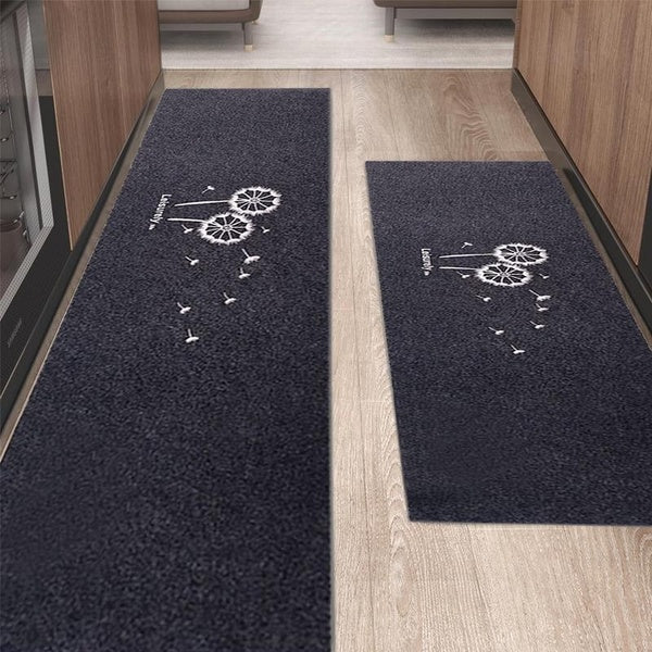 1pc Kitchen Floor Mat, Washable Area Rugs Non-Slip Absorbent Kitchen Decor For Indoor Living Dining Room