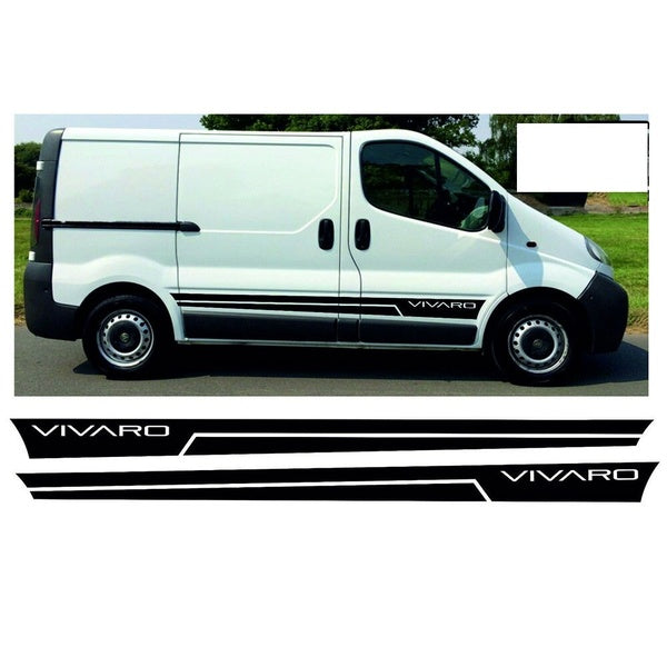 for VAUXHALL VIVARO Camper Side Stripes Decals Stickers Van Graphics jcb-694