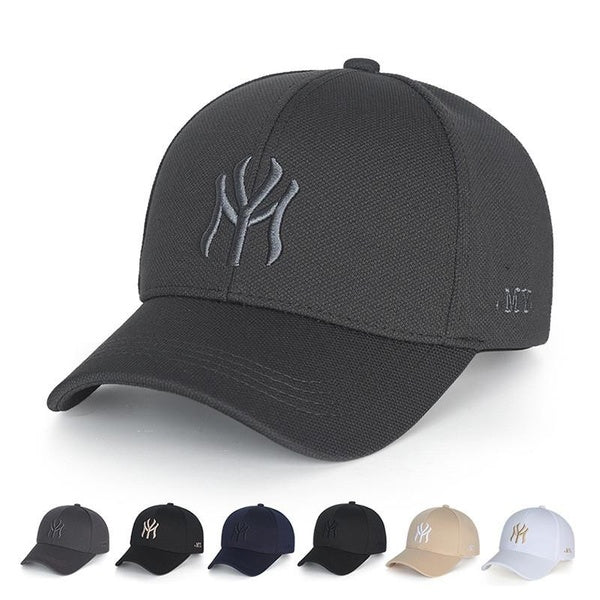 MA lettre brodée mode chapeau de Baseball décontracté hommes et femmes été Sports de plein air parasol langue de canard chapeau