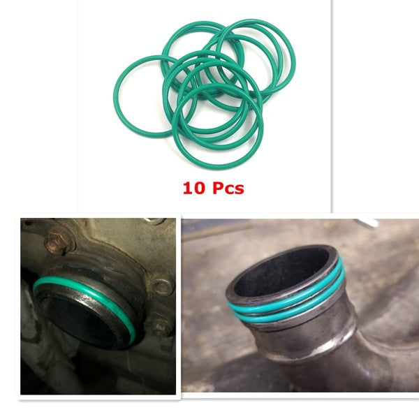 Pack of 10 Motorcycle Exhaust Manifold Gasket Seal O-ring For KTM Husqvarna Gas Gas Sherco Beta SX EXC TE EC 125 250 300