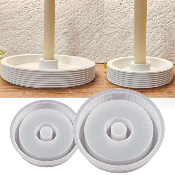 DIY Strip Round Holders Silicone Molds for Craft Making