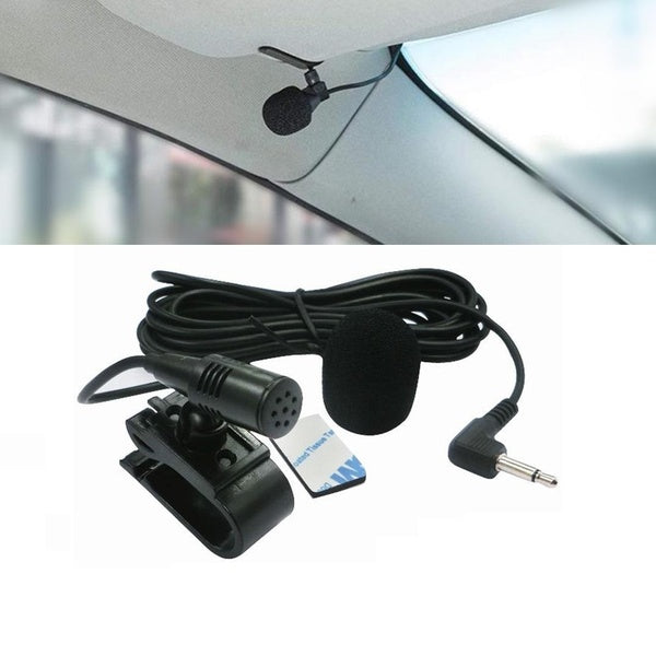 Car Stereo Microphone External Mic Compatible 3.5mm 2.5mm for Car Stereo Radio Audio Video 2.5mm 3.5mm Jack Microphone