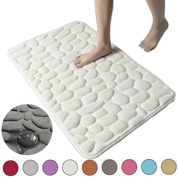 Bath Rugs Mat Bathroom Floor Mat Memory Foam Bathmat Non Slip Washable Carpet