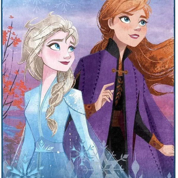 Disney Frozen 2 - North Remembers Silk Touch Throw Blanket, 46" x 60"