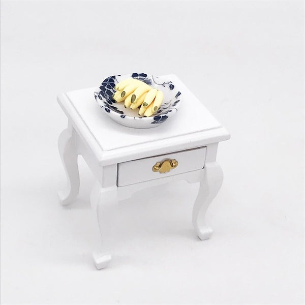 1-12 Mini Dollhouse Furniture Cabinet Miniature Living RoomTable Kids Toy Doll House Bedroom Accessories