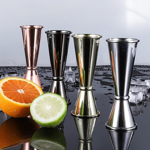 1PC Stainless Steel Japanese Style Jigger Ounce cup Cocktail Wine Bar Shaker Bar Tools Bar Accessories