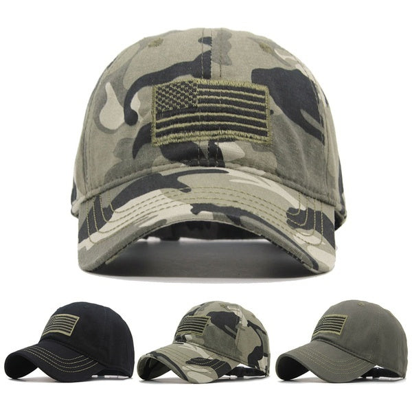 Hommes USA drapeau Camouflage casquette de Baseball armée broderie coton tactique Snapback papa chapeau mâle été Sports amérique