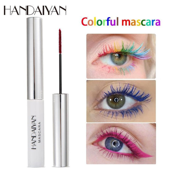 Explosions cross-border HANDAIYAN Christmas Stage Nightclub cos thick curly long color mascara without smudging.