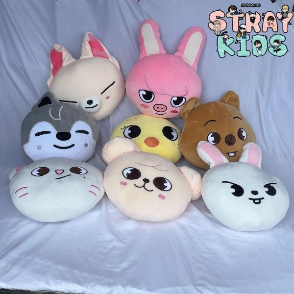 30cm Kpop Stray Kids Pillow Case Skzoo Limited Throw Pillow Cushion for Bangchan Felix Hyunjin Lee Know Seungmin Changbin Han Fans Collection