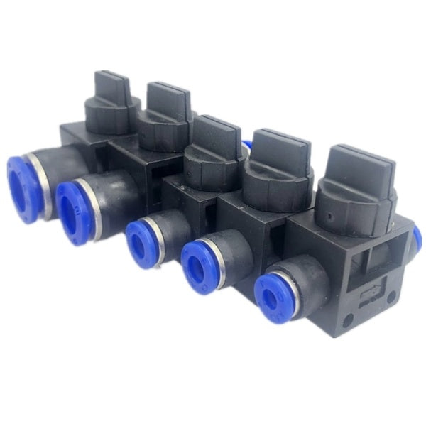 1 PC Amélioration Pneumatique Air 2 Voies Raccords Rapides Push Connecteur Tube Tuyau En Plastique 4mm 6mm 8mm 10mm 12mm Pneumatique Pièces