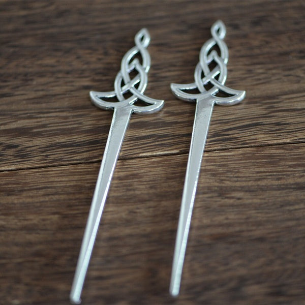 Langhong 1PCS Viking Celtics Knot Hair Sticks For Women Cosplay Hairpin Halloween Gift