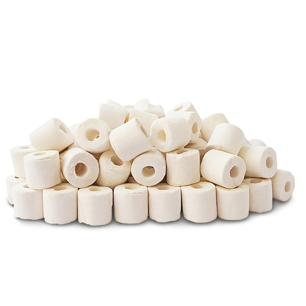 Aquarium Bio Filter Media Ceramic Filter Rings Bulk Blocks for Fish Tank Sump Pond Water Cleaning Biological Aquarium Filtration