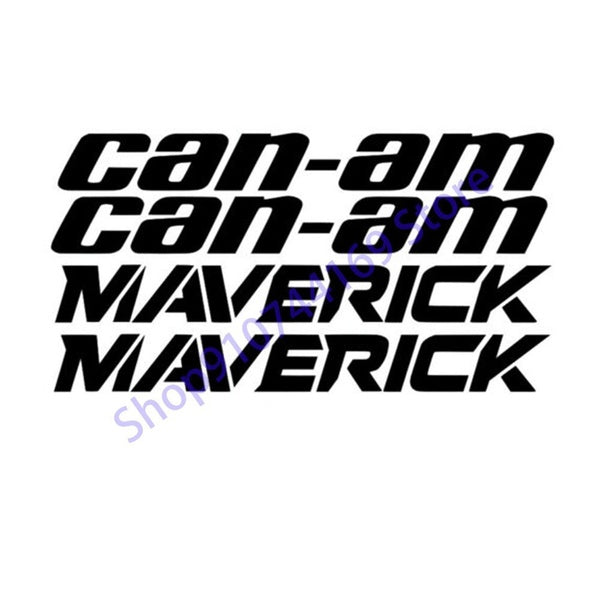 FOR CAN-AM MAVERICK X3 LOGO BRP STICKER DECAL