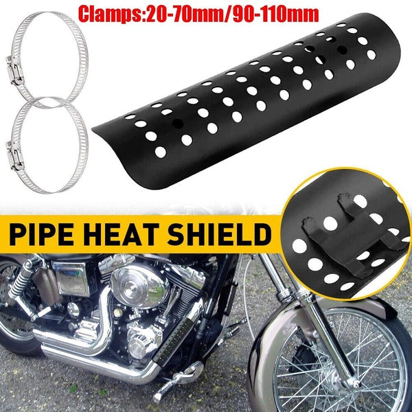 Motorcycle Exhaust Pipe Protector Heat Shield Cover Guard Muffler Pipe Anti-Scalding Cover Modified Accessories For Motorcycle