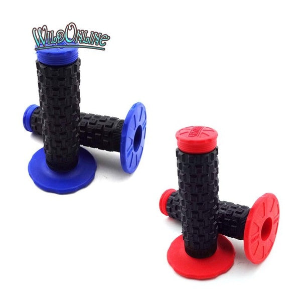 WildOnline Poignées d'accélérateur souples 7-8" pour MX Motocross Dirt Pit Pro Bike XR50