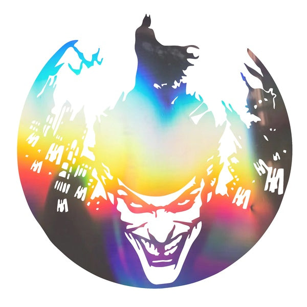 2PCS 14cm Joker Decal Vinyl Car Stickers Decal Decor Home Decoration Car Sticker