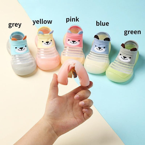 Children's Floor Shoes for Boys and Girls, Toddler Shoes for Boys and Girls, Breathable Ice Silk Floor Socks, Anti-skid Indoor Shoes for Infants and