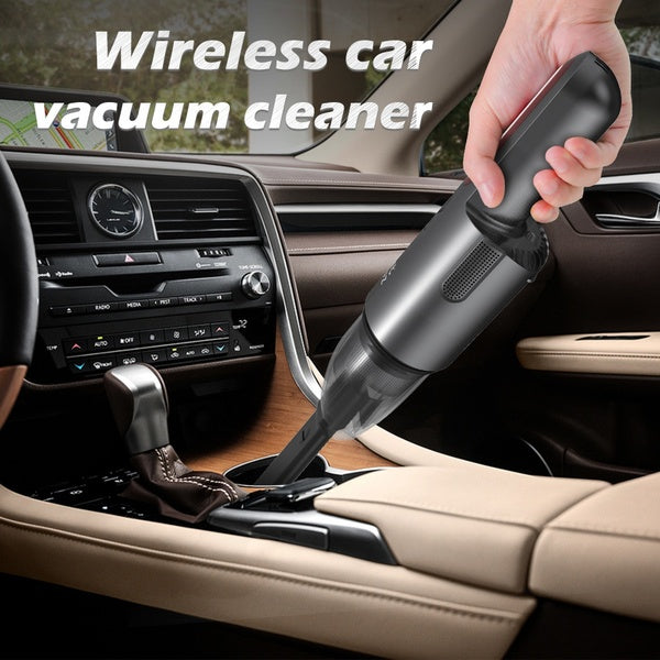 Minthouz Portable 6000Pa Car Vacuum Cleaner Handheld Duster Dirt Suction Dry & Wet 50000r-min Speed