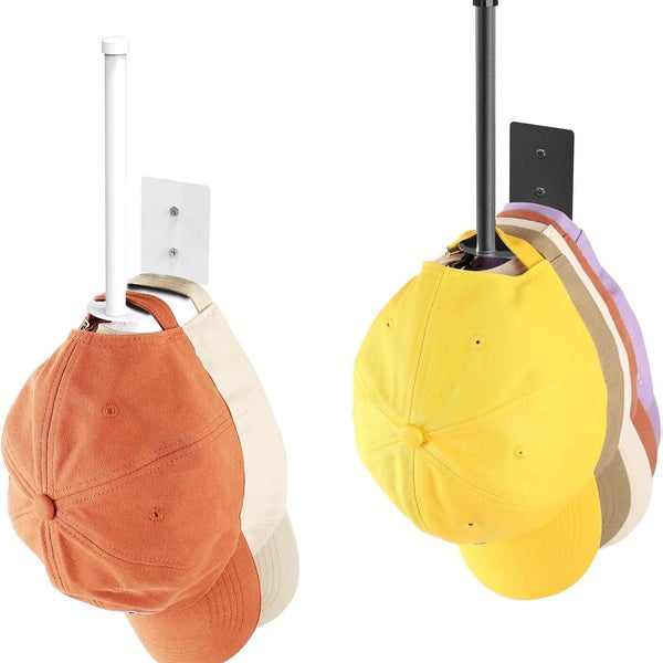Porte-chapeaux pour casquettes de baseball, organisateur de chapeau en acier inoxydable pour casquette de baseball, organisateur de rangement pour po