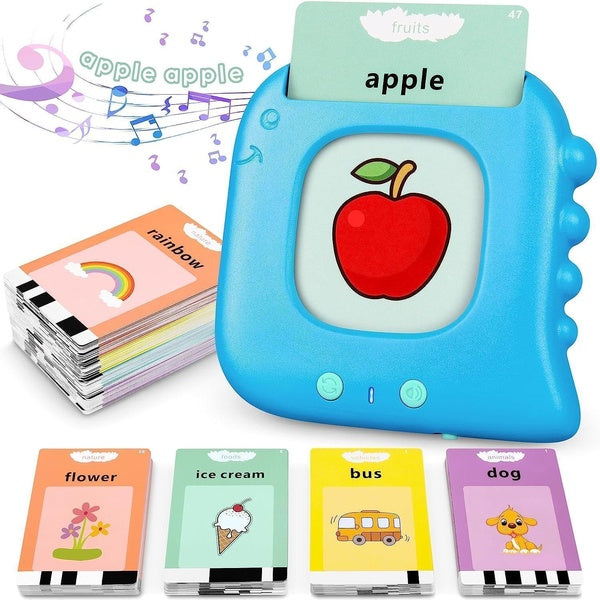 Cartes Flash parlantes pour tout-petits avec 224 mots à vue, jouets Montessori, orthophonie, jouets sensoriels pour l'autisme, cadeaux éducatifs d'ap