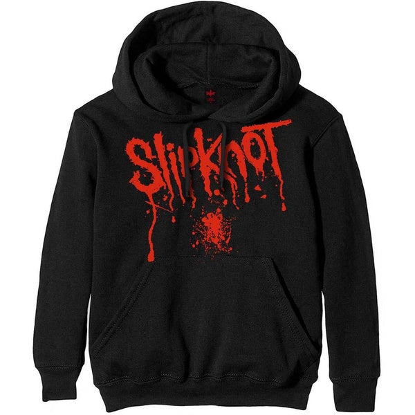 Slipknot Official Band Hoodie Splatter (Back Print)