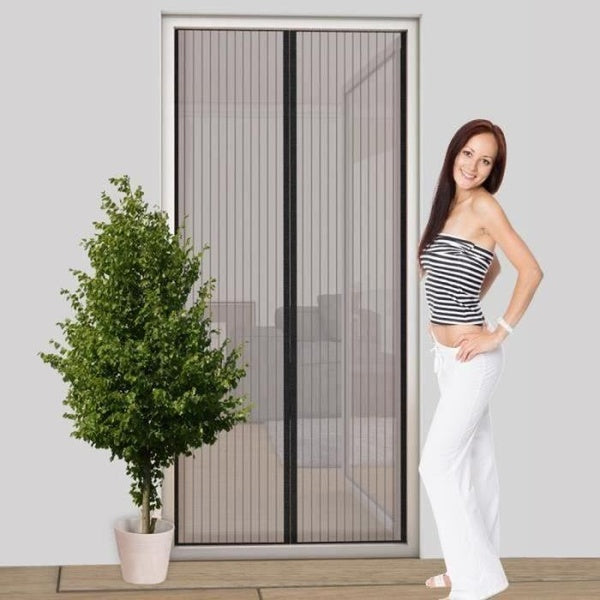 WINDOW MOSQUITO NET - DOOR MOSQUITO NET Easy life Magnetic mosquito net curtain for door 100 x 210 cm - Individually