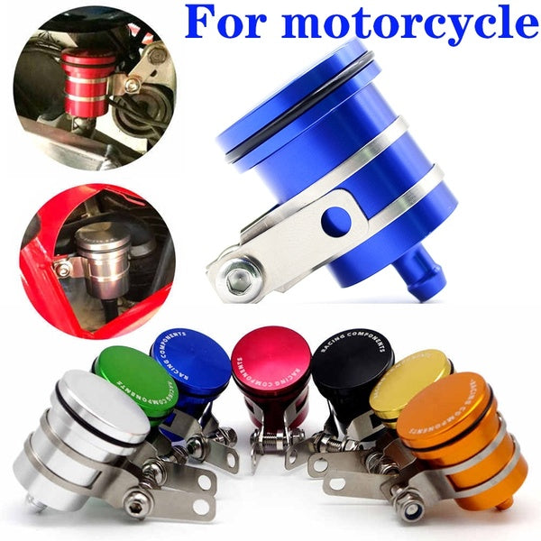 Universal Motorcycle Brake Fluid Reservoir Clutch Tank Oil Fluid Cup for YAMAHA KTM Honda Kawasaki Suzuki Triumph Bmw 7 Colors