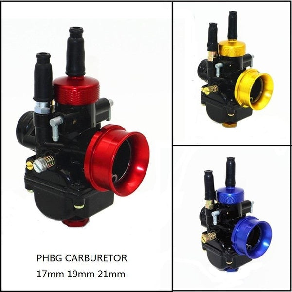 PHBG 17-19-21mm Racing Carburetor For Aprilia,Keeway,MBK,Peugeot,Piaggio,Baotian 50cc Scooter Moped Motorcycle