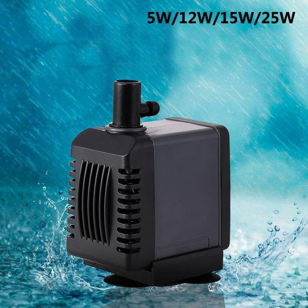 Pompe à eau de circulation d'aquarium submersible Ultra-silencieux paysage bol de poisson pompe de fontaine d'eau d'étang