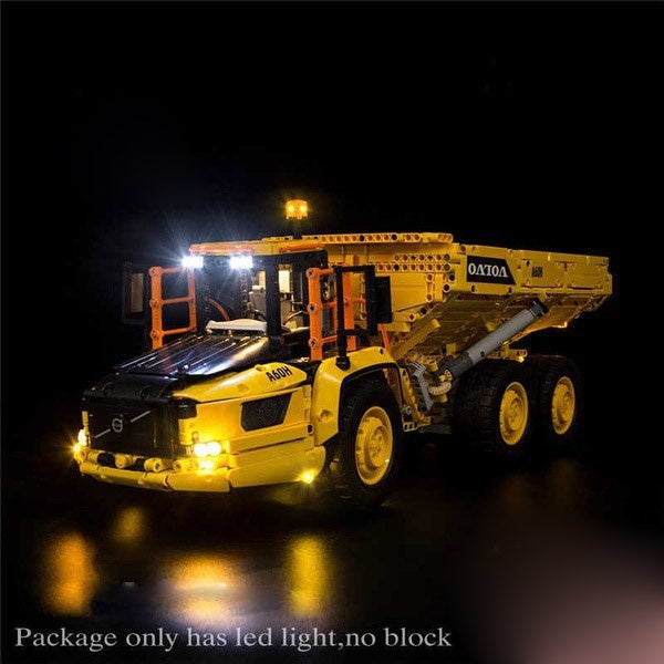 USB Light Kit for LEGO 42114 Technic Articulated Hauler Building Set Blocks Model(NOT LEGO MODEL)
