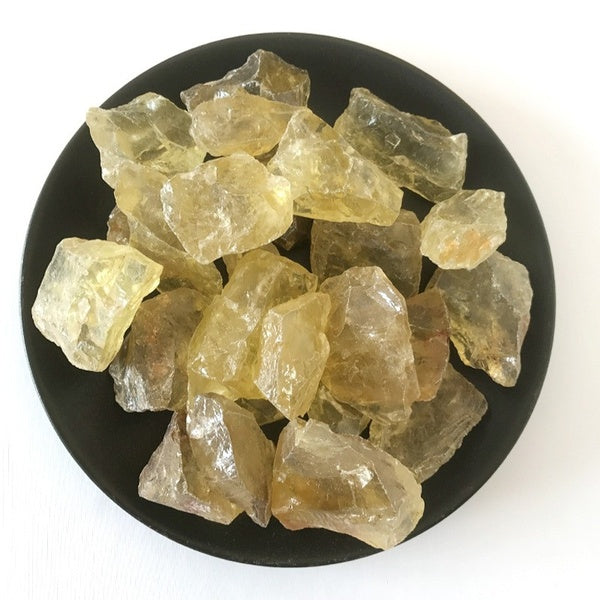 100g - pack cristal jaune Quartz pierre naturelle gravier réservoir de poissons plantation de roche bricolage artisanat