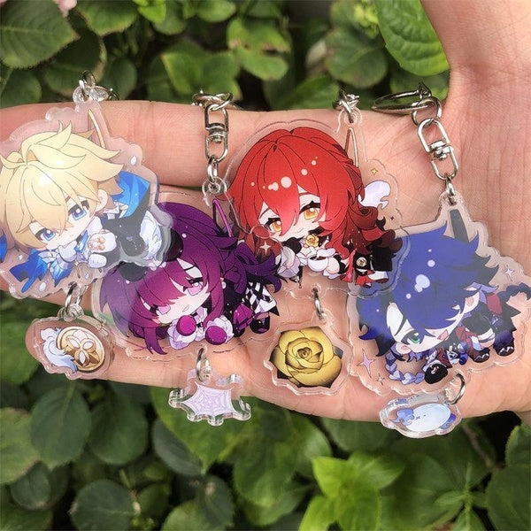 Honkai: Star Rail Gaming Peripherals Key Chain Backpack Pendant Cosplay Gift Game Collection