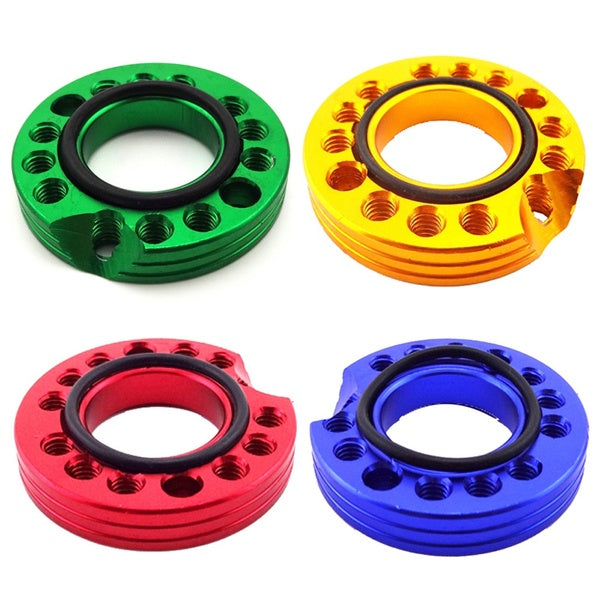 FishMotor CNC Adjuster Carburetor Inlet Manifold Spinner Plate Adaptor For Pit Dirt Bikes Buggy Motorcycle