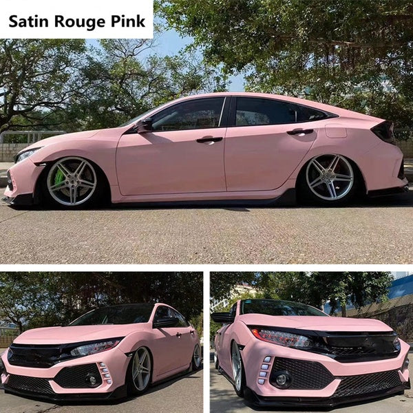 Matte White Car Wrap Vinyl Auto Wrapping Vinyl Sticker Air Bubble free PVC Car Interior Decoration Multi-Color Size Car Wrap Film Renovation 152cmX50