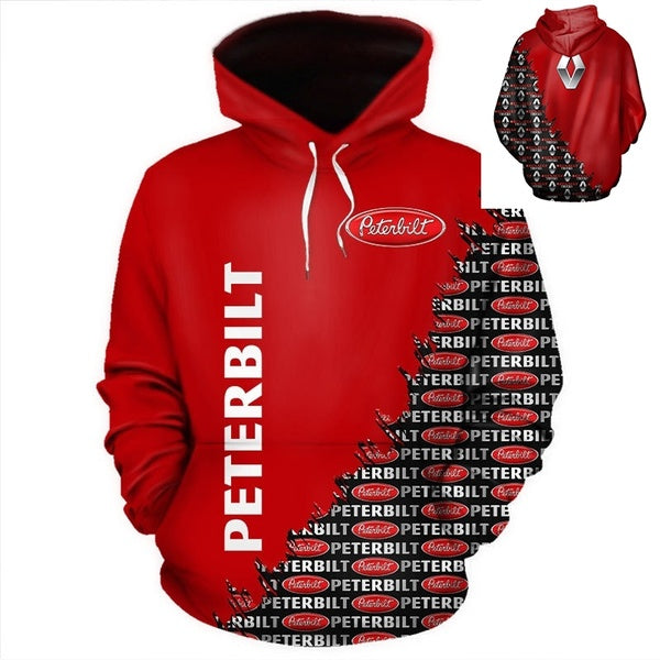 Hot Men Women Fashion Long Sleeve Outerwear Hoodie Peterbilt Hooded Sweatshirts3D Sweatshirt Hoodies Pullovers