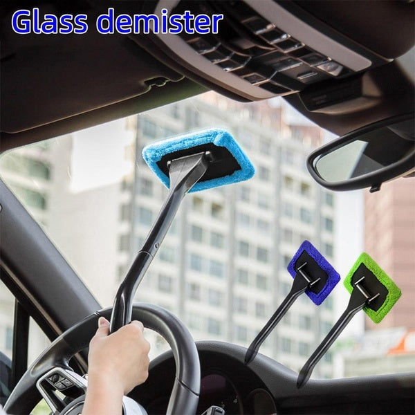 1Pc Car Window Cleaner Brush Kit Windshield Cleaning Wash Tool Inside Interior Auto Glass Wiper With Long Handle Car Accessories