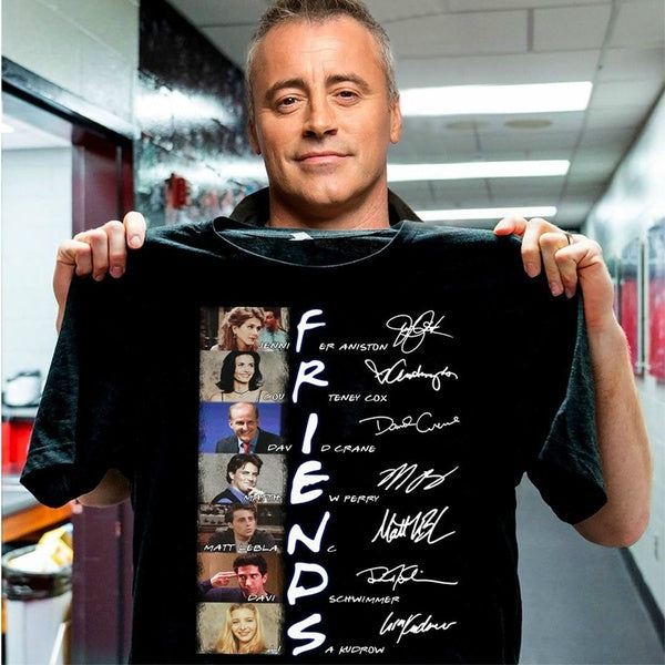 Classic Tv Show Friends Hommes Femmes T-shirts en coton
