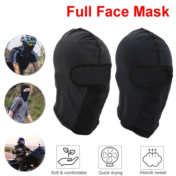 Cycling Balaclava Full Face Mask Neck Cover Motorcycle Windproof Face Cover Sun Protection and Dust Protection