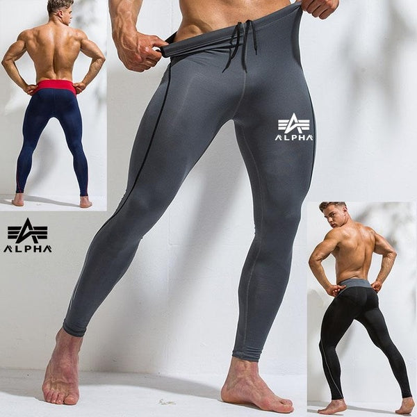 Top qualité hommes sport exercice activités de gymnastique entraînement musculation Fitness pantalon Compression collants de course entraînement Legg