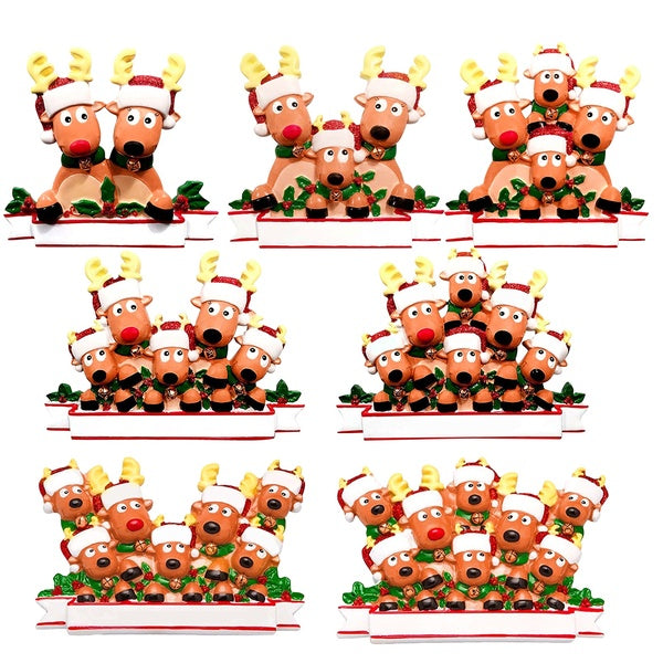 Christmas Ornament Personalized Family Decor Pendant Gift