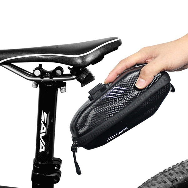 Waterproof Bicycle Bag Shockproof Bike Saddle Bag For Refletive Rear Large Capatity Seatpost MTB Bike Bag Accessories