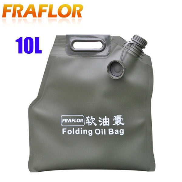 10L Portable Folding Petrol Cans Spare Oil Storage Fuel Tank Gasoline Bucket Durable Jerry Can Jerrycan Factory Direct